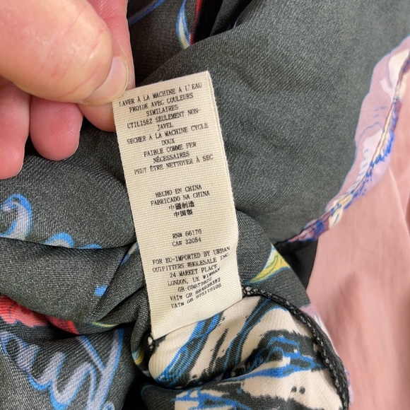 Free People Silky Nights Blouse XS NWT - Picture 8 of 9